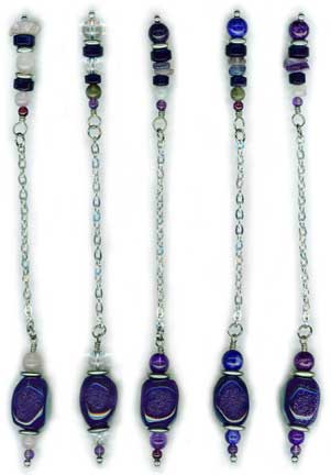 Purple Goldstone Pendulums