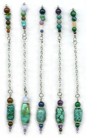 Turquoise Pendulums